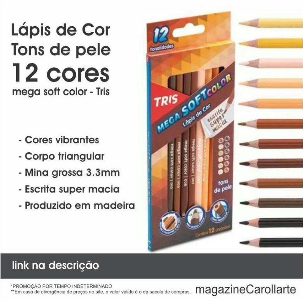 Moda Lapis de cor tons de pele 