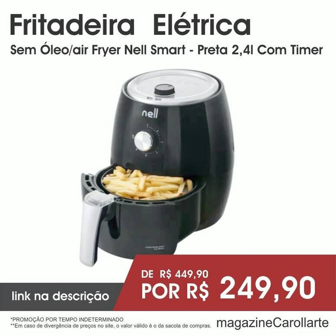 Fashion Airfryer promoção 