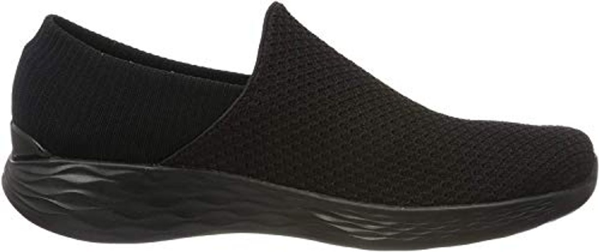 Moda Skechers You, Zapatillas sin cordones para Mujer, Negro