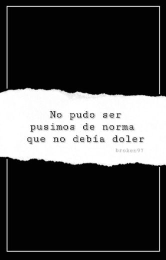 No pudo ser... 