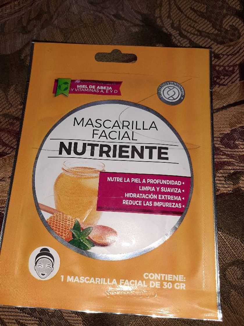Social SKINACTIVE RESCUE MASK REPARADORA miel y ceramida