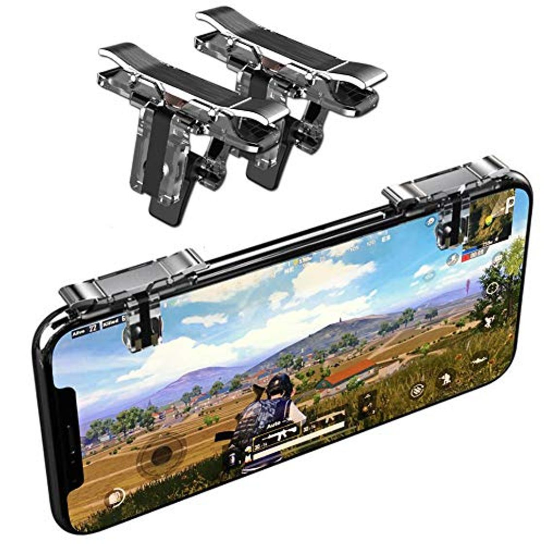 Products Newseego PUBG Phone Triggers,Controladores de Juegos Móviles,Disparos de Puntería para Tiradores Sensibles