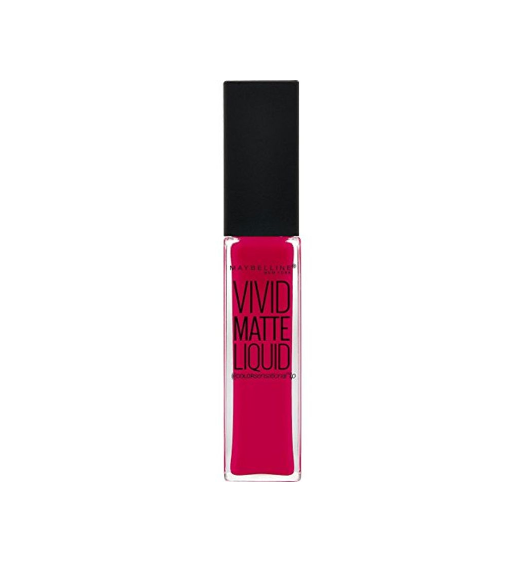Social Maybelline Color Sensational Vivid Matte Liquid 30 Fuchsia Ecstacy - barras de
