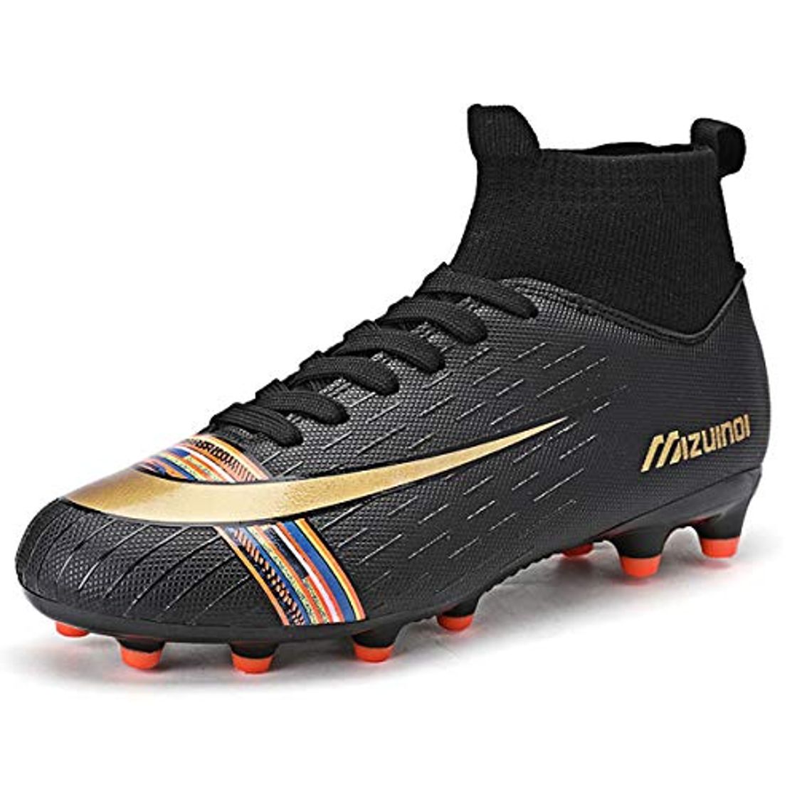 Product Zapatos de Fútbol Hombre Spike Aire Libre Profesionales Atletismo Training Botas de Fútbol Ligero Tacos Futbol Zapatos de Deporte