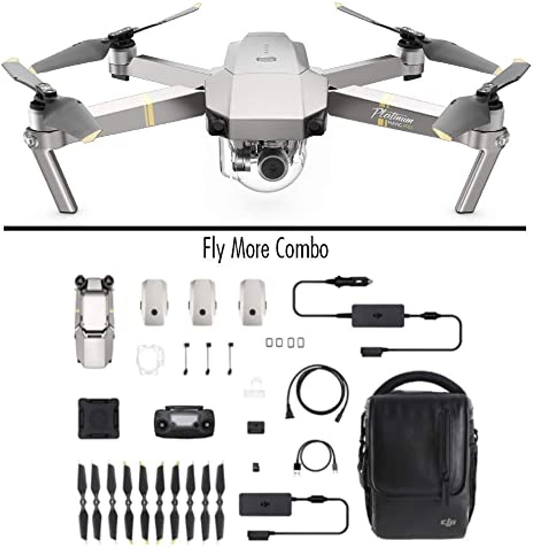 Electronic DJI Mavic Mini Combo, Dron Ultraligero y Portátil, Duración Batería 30 Minutos,