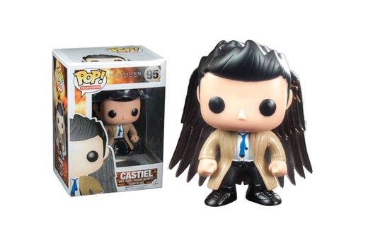 Funko Pop! Television #95 Supernatural Castiel with Wings Exclusive Figure In Stock