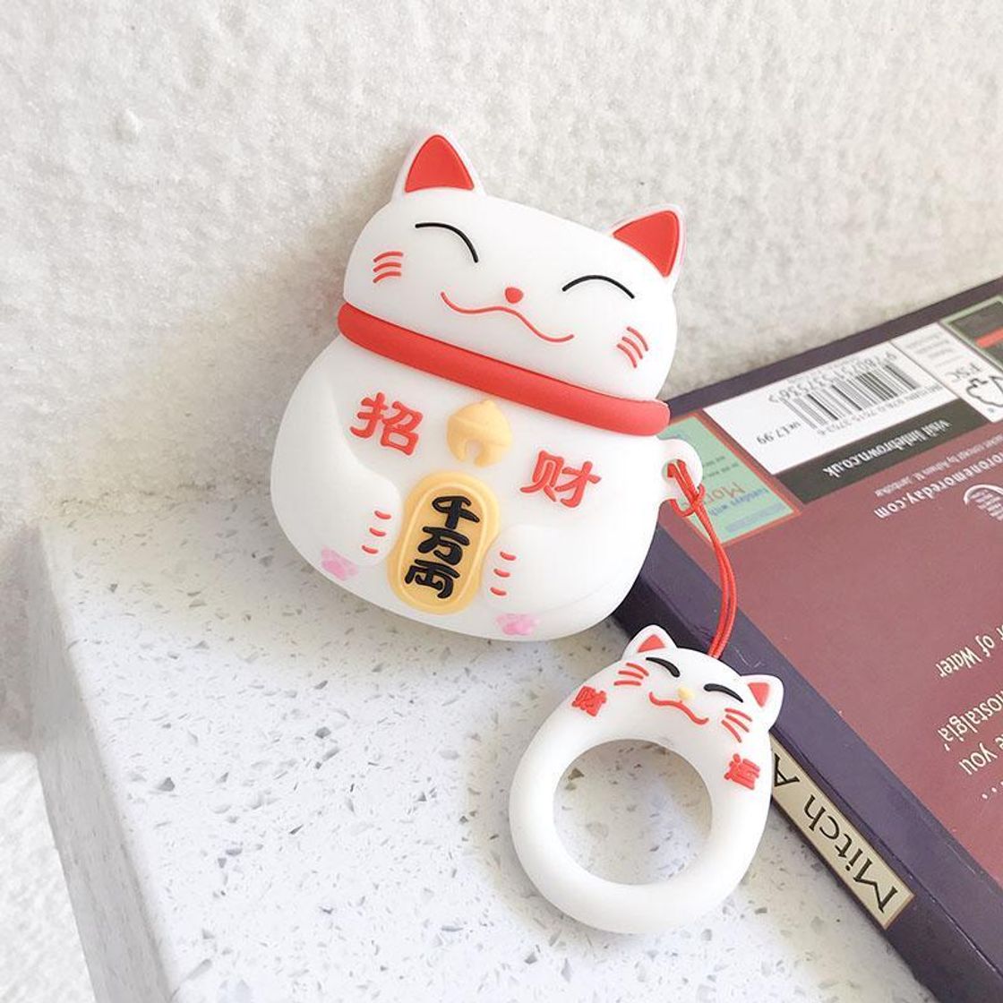 Products Chinese Lucky Cat Airpods Case SD01246