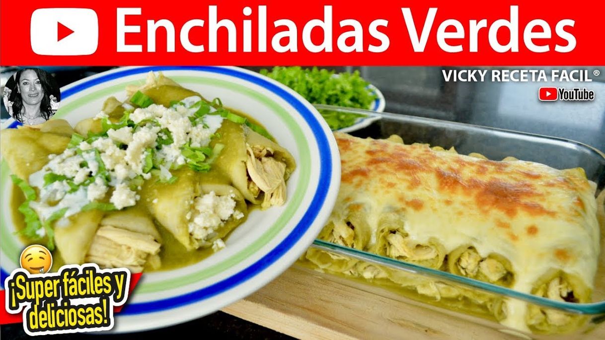 Moda ENCHILADAS VERDES En estufa y al horno - YouTube