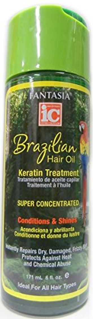 Product IC Fantasia Brazilian Hair Oil Queratina Treatment Super concentrated 171 ml