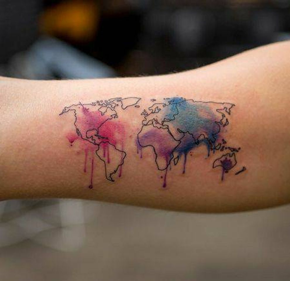 Moda Map tattoo 