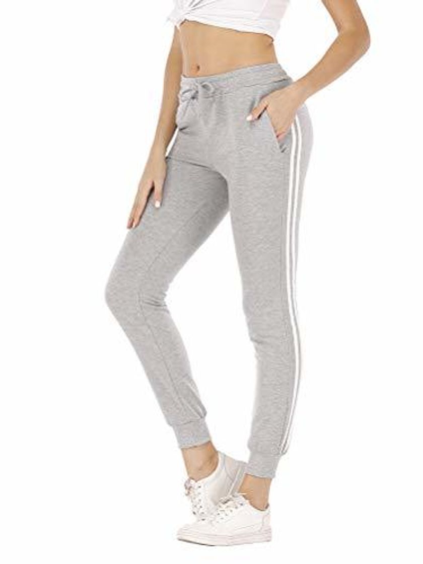 Producto Yesgirl Mujer Pantalon Chandal Largos Pantalones de Deporte Yoga Fitness Jogger Pantalones