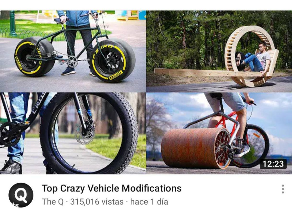 Social Que raras modificaciónes a estas bicicletas 