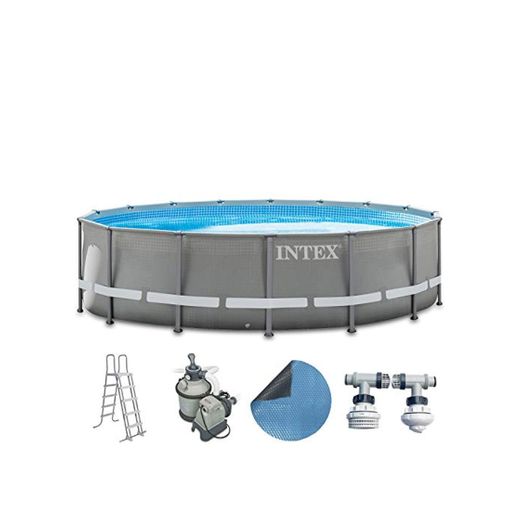 Intex Premium de Pool Juego completo 488 x 122 cm con filtro de arena