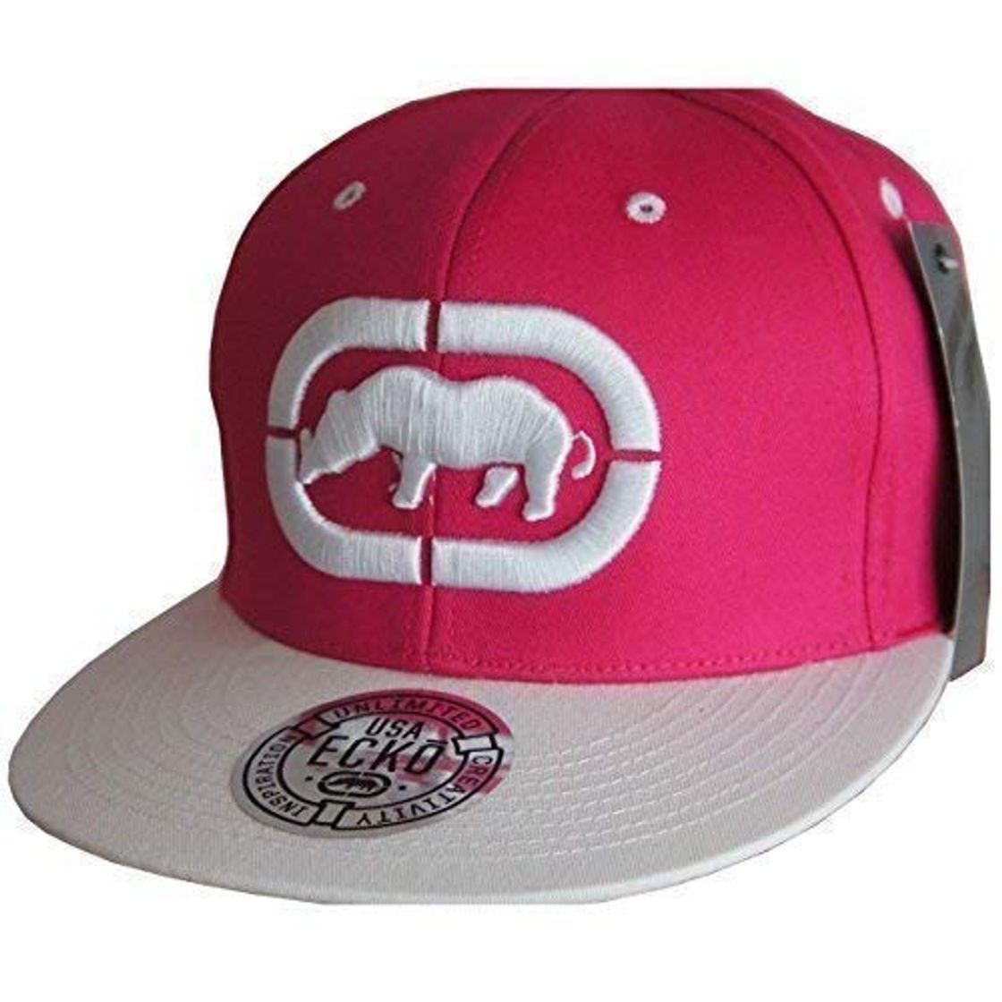 Moda Ecko Snapback Gorra unisex con visera plana