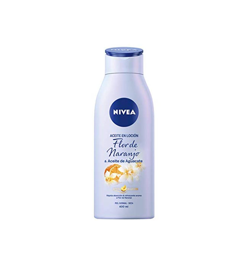 Product NIVEA aceite en loción flor de naranjo piel normal seca bote 400 ml