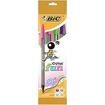 BIC 20 Cristal Multicolour Pen - Assorted Pack of 20 ... - Amazon.com