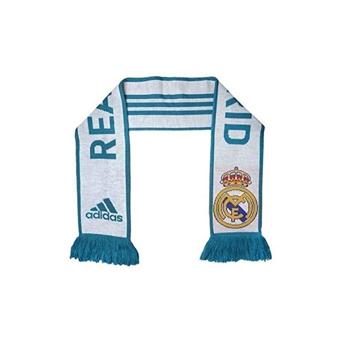 Fashion adidas Real Scarf Bufanda, Hombre, Blanco