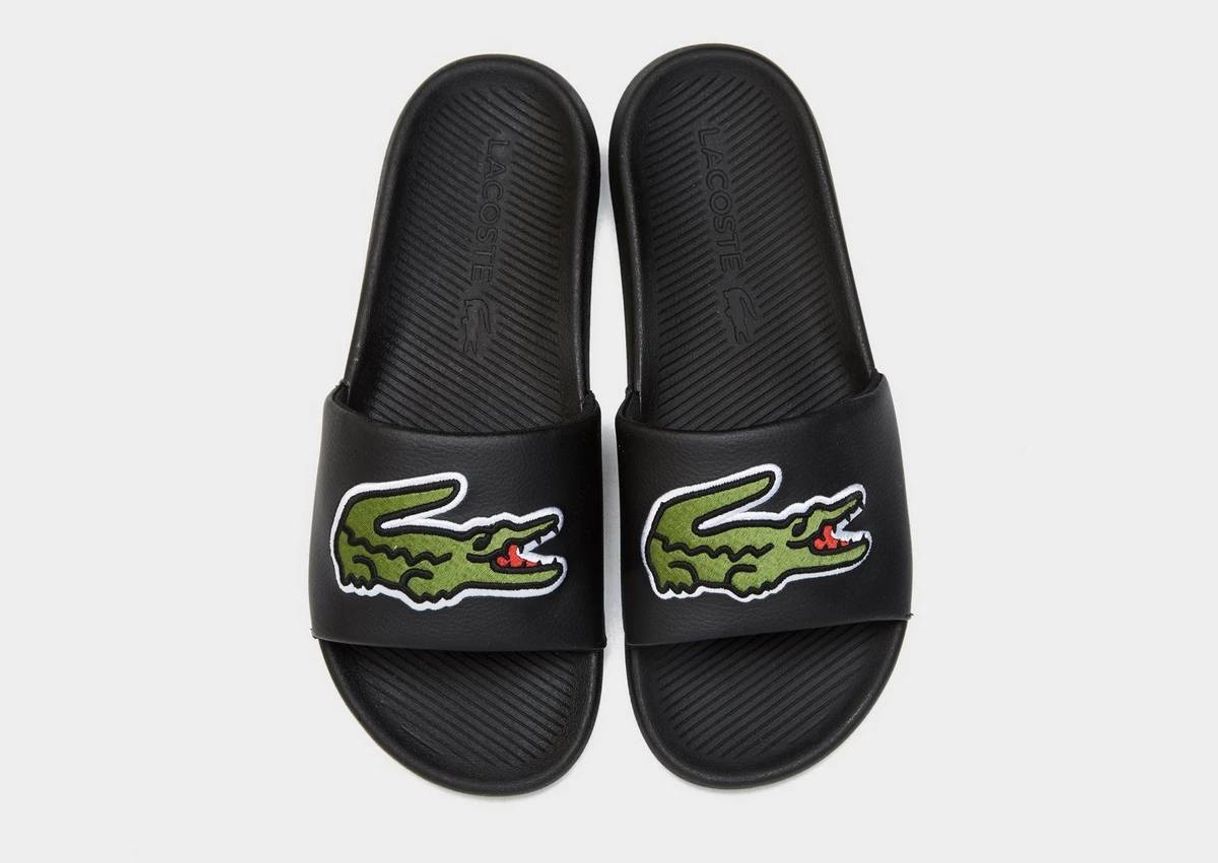 Products Lacoste croco slides