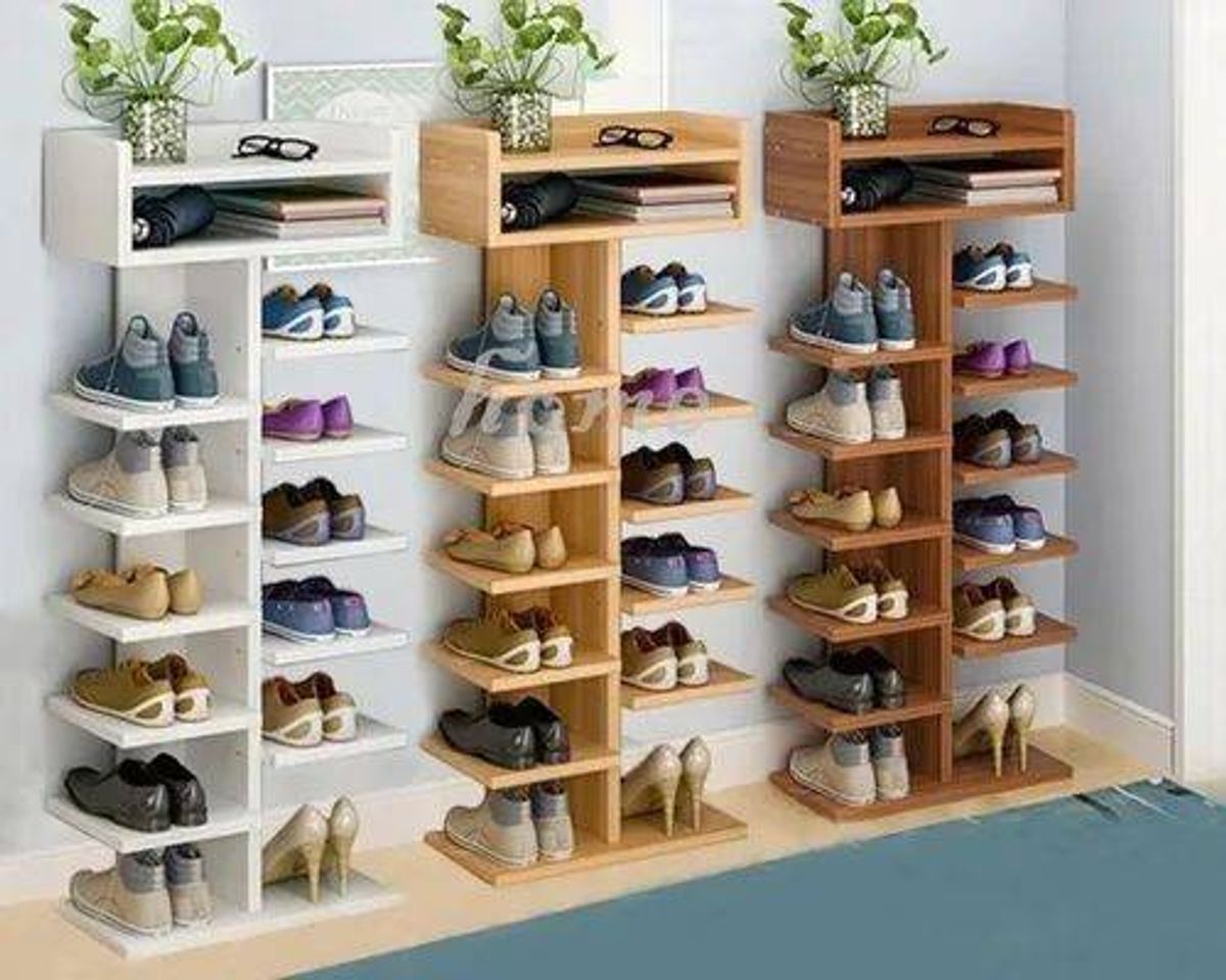 Moda Organizador de zapatos 😉👞👟..ahorra espacio y organizate 