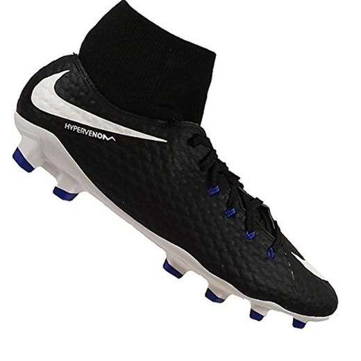 Nike JR Hypervenom Phelon 3 DF FG - Zapatillas de fútbol, Unisex