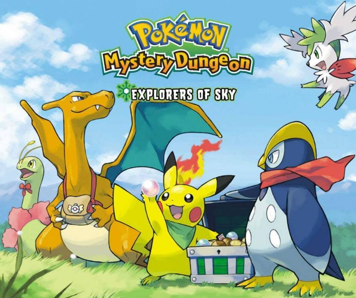 Videojuegos Pokémon Mystery Dungeon Explorers of Sky