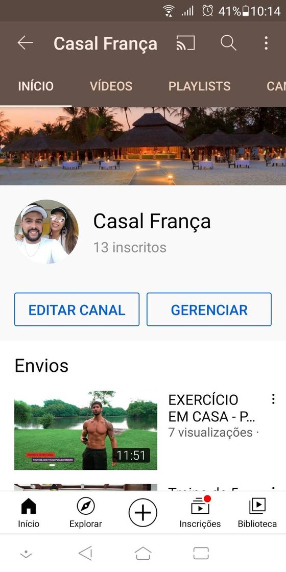 Fashion Casal França - Canal do YouTube para ficar em forma