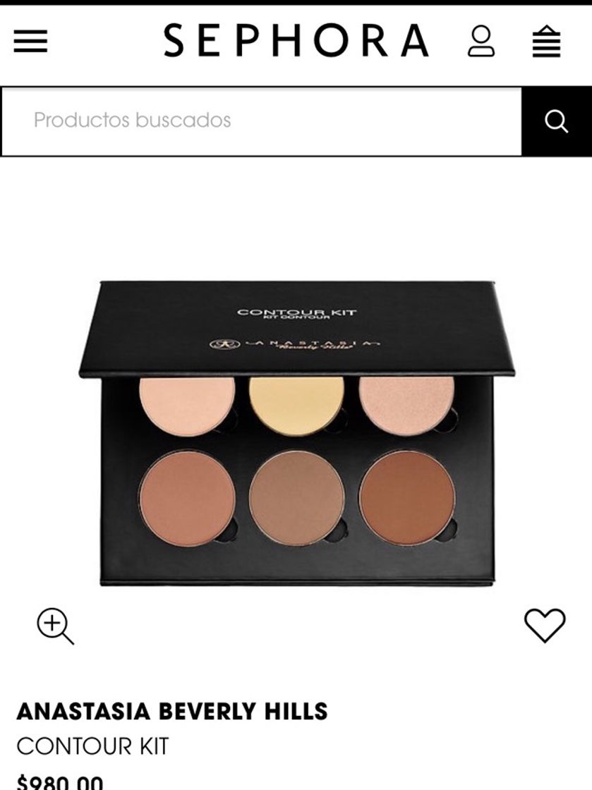 Moda ANASTASIA BEVERLY HILLS -contour kit- 