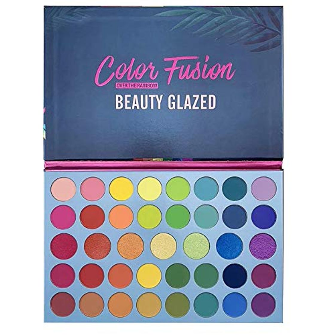Social Beauty Glazed Paleta de polvo de sombra de ojos de 39 colores