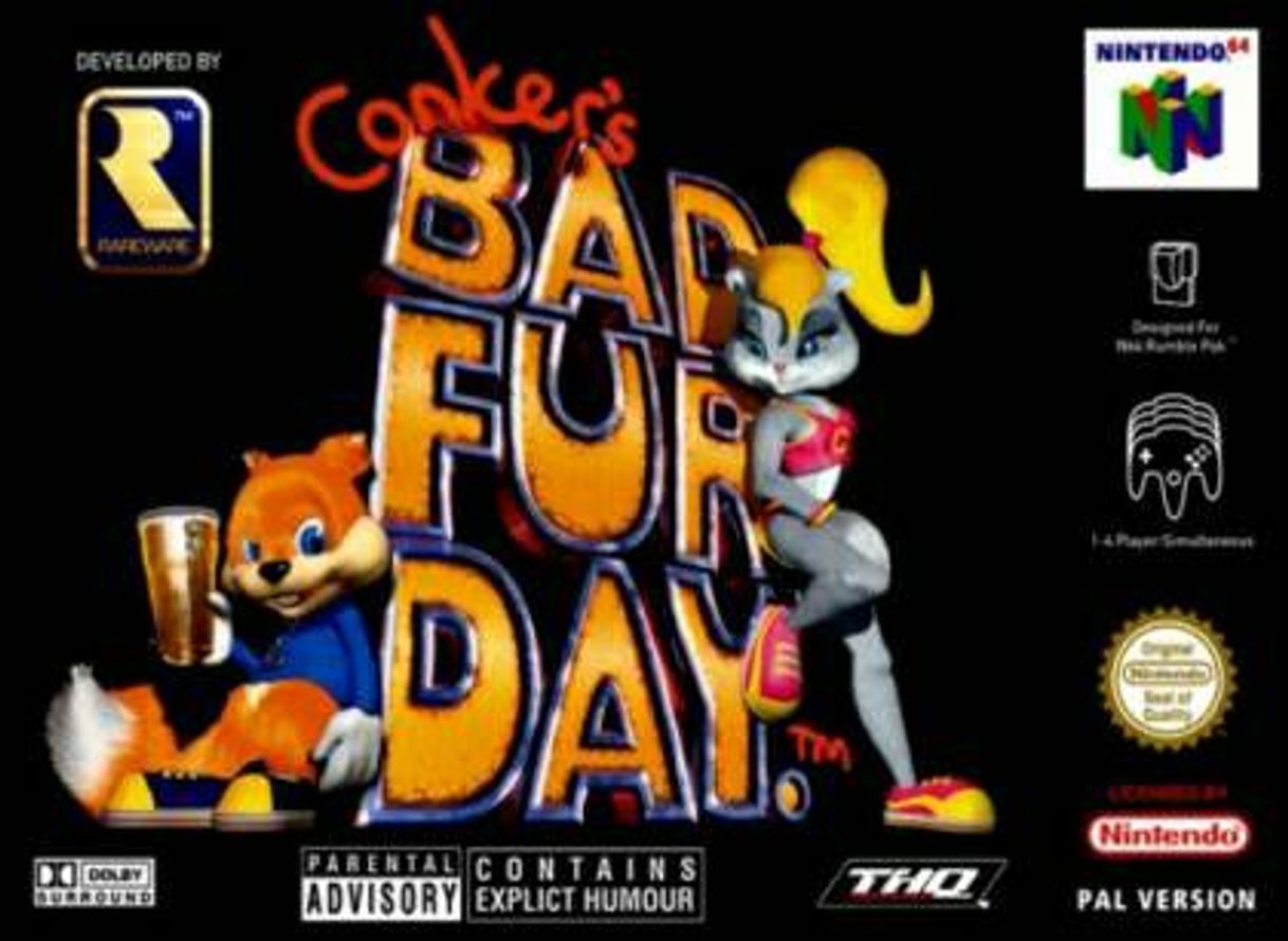 Videogames Conker's Bad Fur Day 