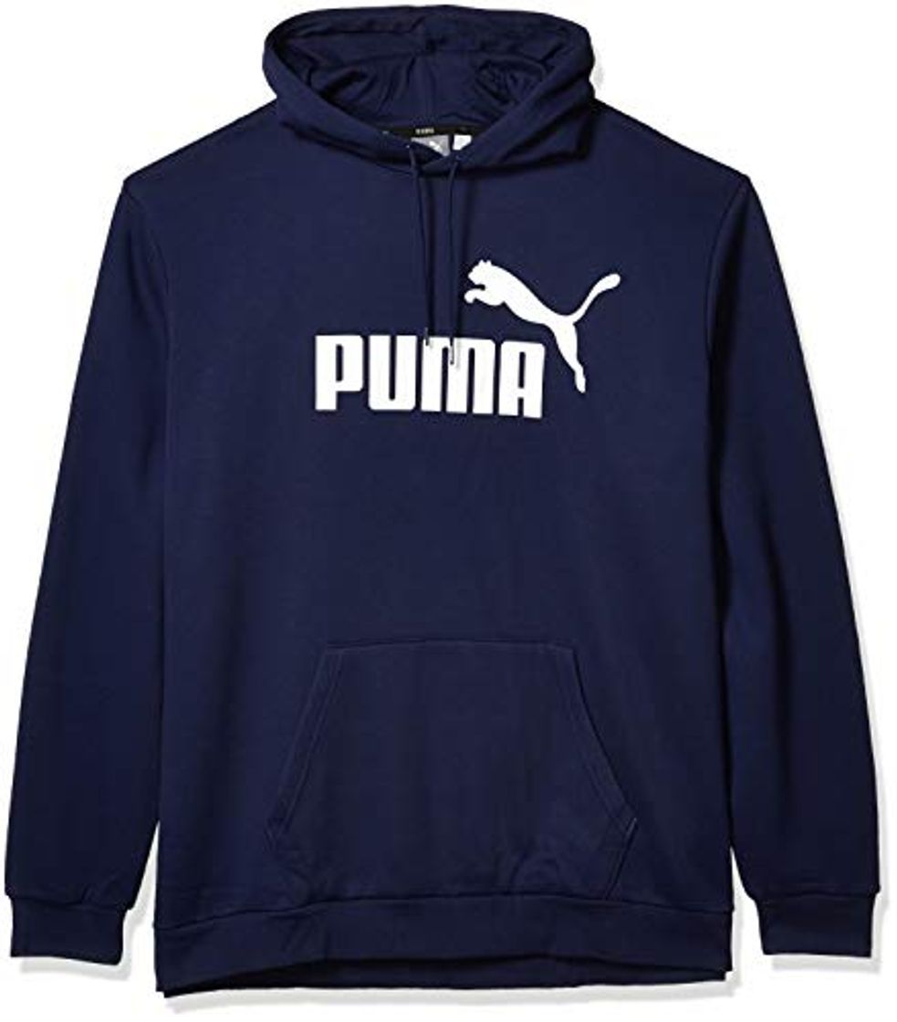 Fashion PUMA Men's Essential Hoodie Fleece Big Logo Sweatshirt