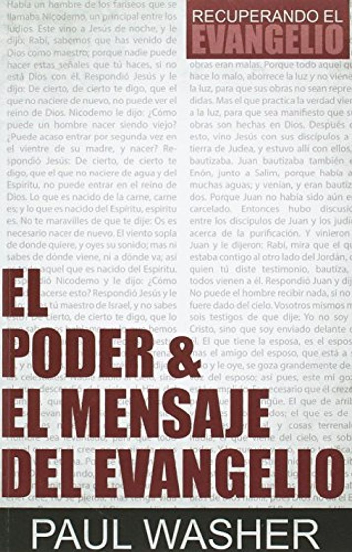 Libro El Poder & El Mensaje del Evangelio