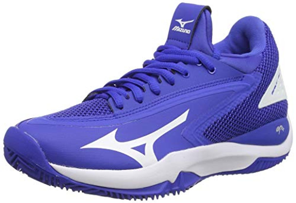 Moda Mizuno Wave Impulse CC, Zapatillas de Tenis para Mujer, Azul