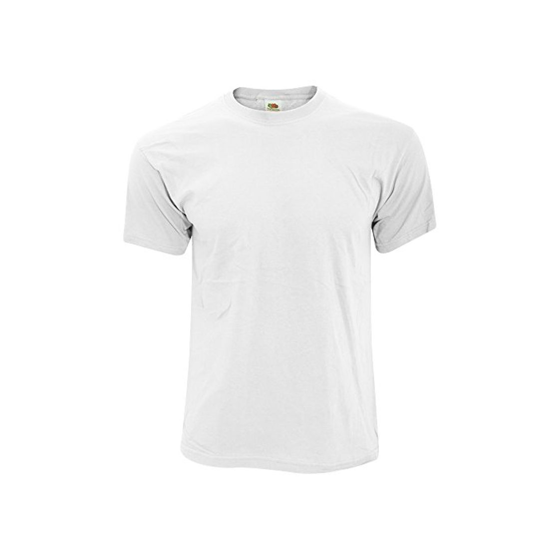 Social Fruit of the Loom - Camiseta Básica de Manga Corta de Calidad