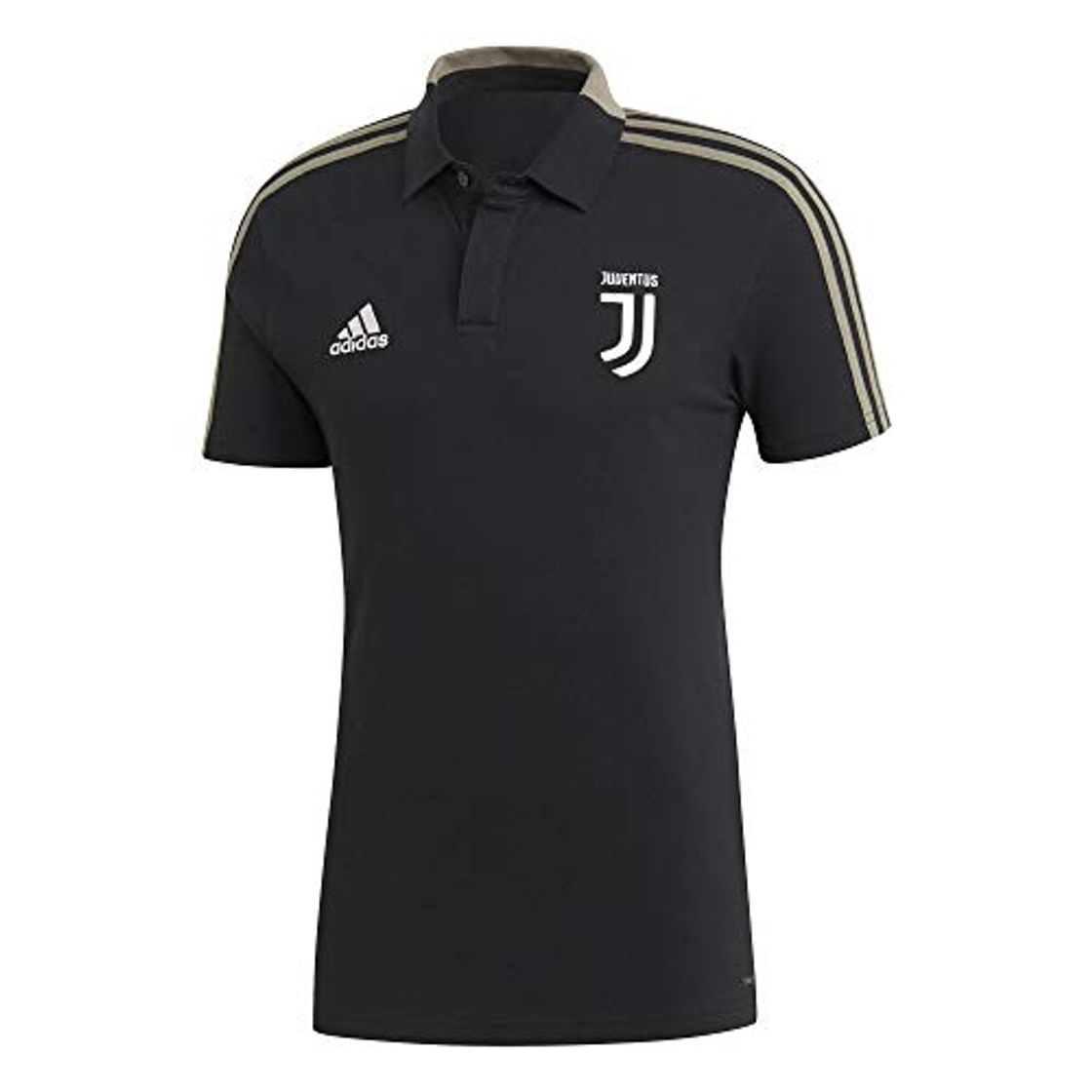 Moda adidas Juve Co, Polo para Hombre, Hombre, CW8721, Nero