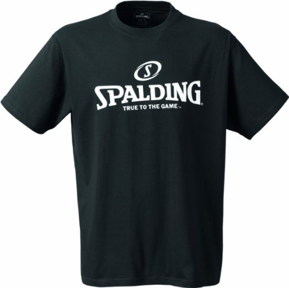 Moda Spalding Basketball-fanartikel Logo T-shirt, color negro