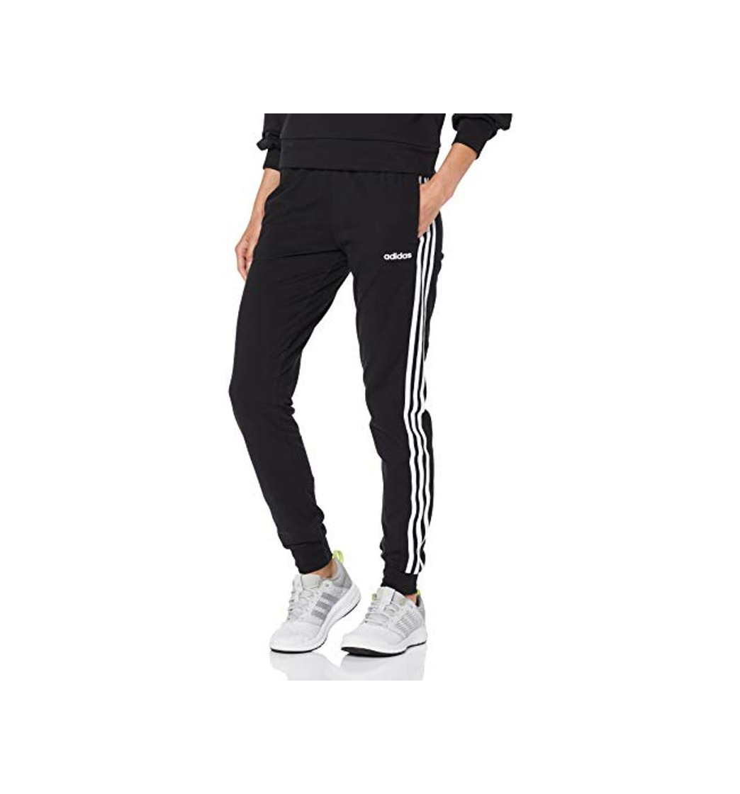 Fitness adidas Essentials 3-Stripes SPants W Pantalones de Deporte, Mujer, Negro