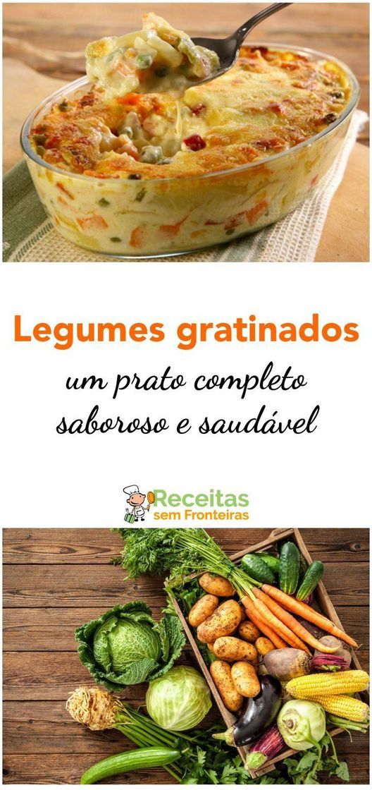 Moda Legumes gratinada