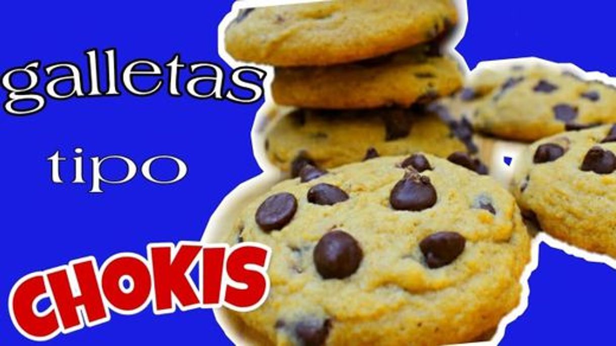 Fashion GALLETAS tipo CHOKIS con CHISPAS de CHOCOLATE - YouTube