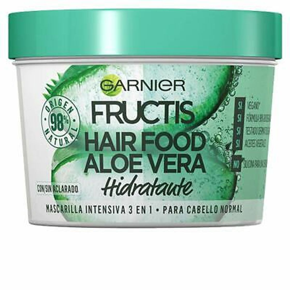 Belleza HAIR FOOD goji mascarilla reaviva brillo 390 ml