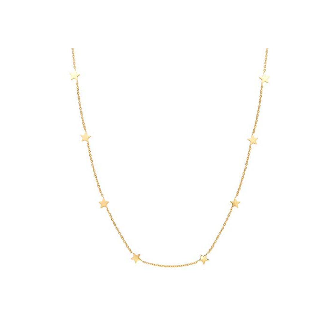 Social Happiness Boutique Damas Collar de Estrella en Color Oro
