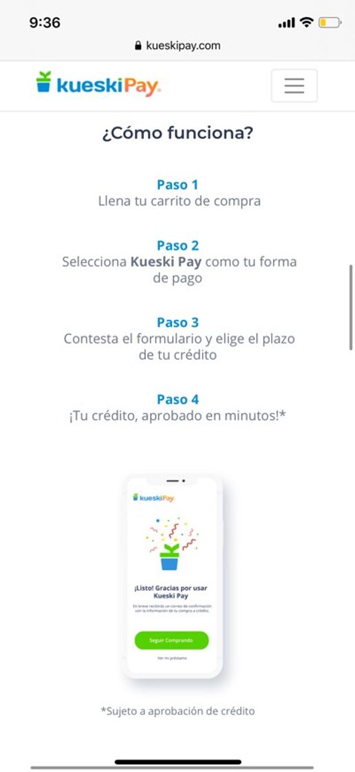 Moda Kueski Pay es la solución para tus compras en línea.