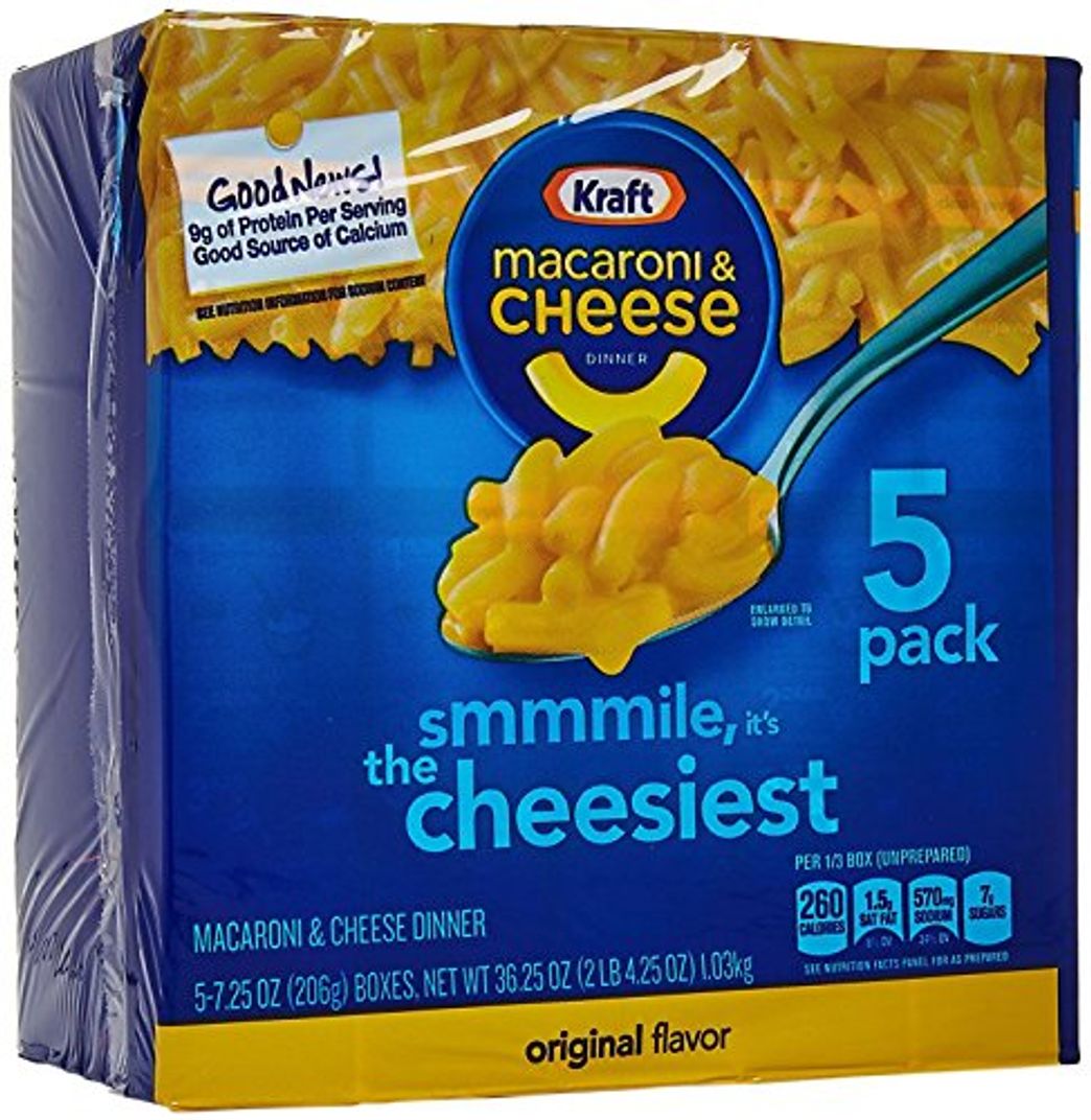 Producto Kraft - Mac con queso original de un 7