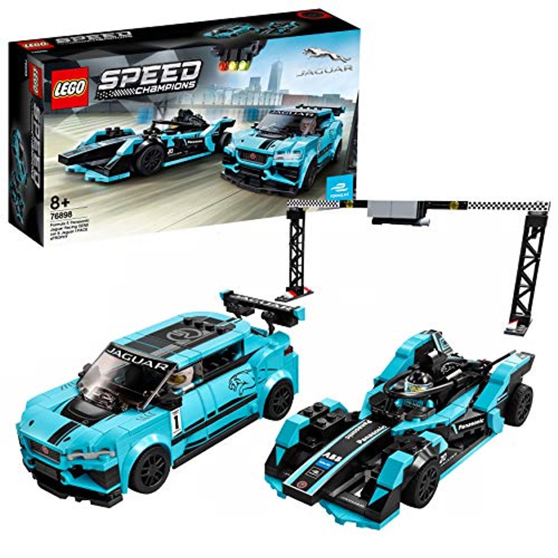 Lugar LEGO Speed Champions - Formula E Panasonic Jaguar Racing GEN2 car &