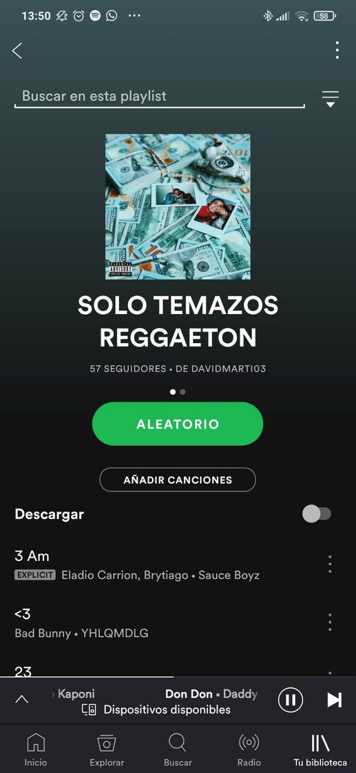 SOLO TEMAZOS REGGAETON