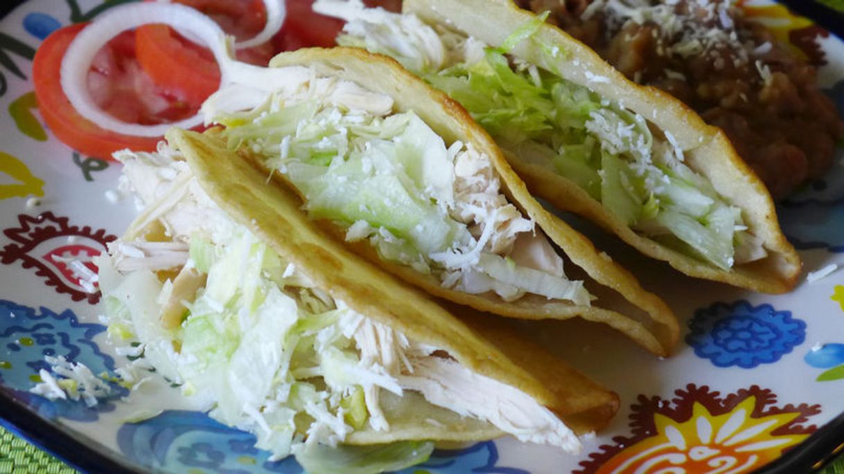 Social Tacos dorados