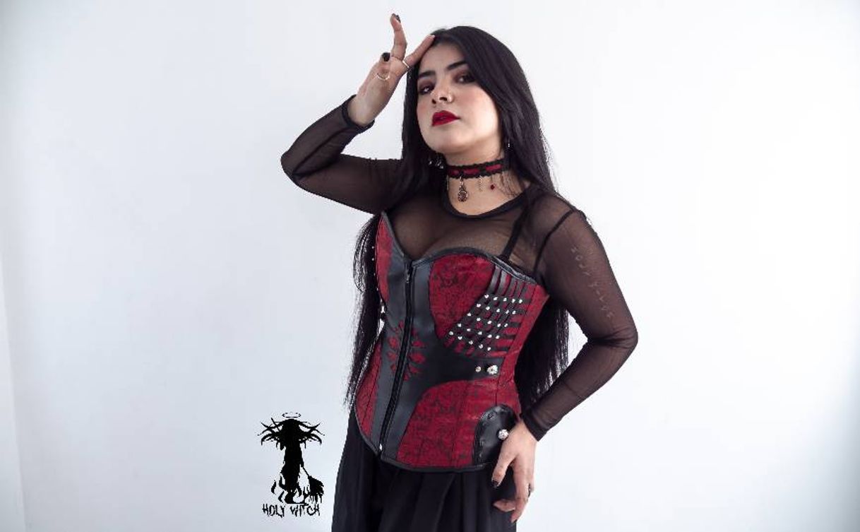 Moda Corset rojo y negro 🖤