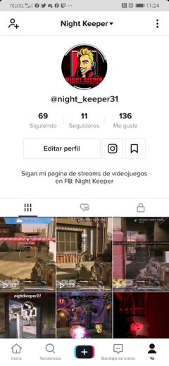 Night Keeper en tiktok