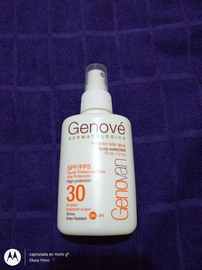 Moda Genove Protection Solar Spray Genovan Fps 30, 125 ml: Amazon ...