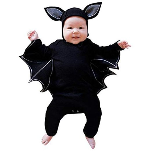 Disfraz Halloween Niña Niño Bebe Fossen Recién Nacido Bebé Monos de Manga