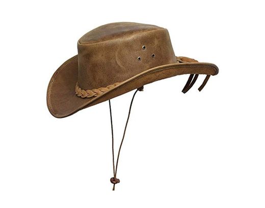 BRANDSLOCK Marcas de Bloqueo para Hombre Vintage Gran ala Vaquero Aussie Estilo